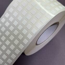 Synthetic Self-Adhesive Label Paper 5*5mm Qr Code Square Clear Printing Paper Coated Paper Small Label