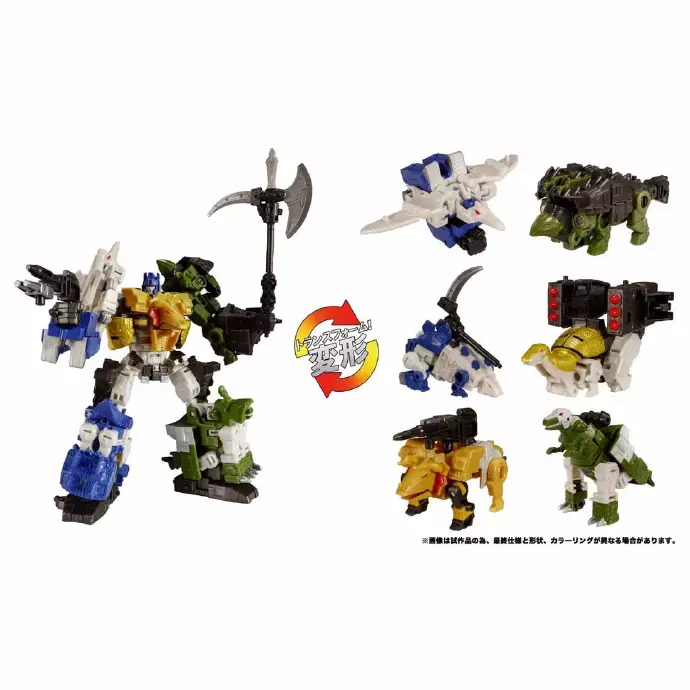 现货TAKARA TOMY变形金刚胜利斗争传世联合TL-89恐龙王怪魔模型