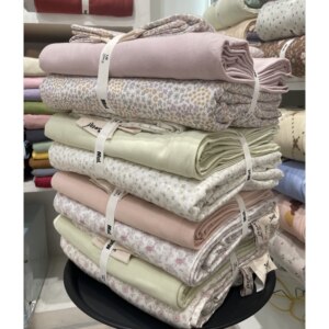
Imported American cotton, softer and waxier physical model, maternal and infant category A pure cotton knitted cotton four-piece set, super soft spring and summer bed sheets