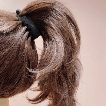 Anti-slip small banana hair clip girl hair clip vertical clip ponytail twist clip Korean hair clip hair clip