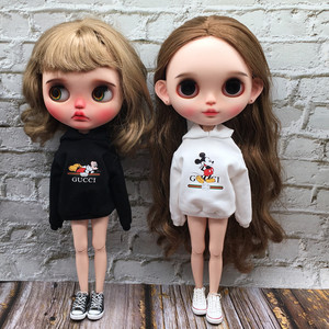 Xiaobu BLYTHE Watsuit OB22 OB24 LICCA Azone 6 -point baby clothing Mickey Mouse sweater
