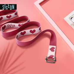 Sigedn Yoga Stretch Belt Non-Elastic Iyengar Wall Rope Shoulder Opening Auxiliary Stretching Special Equipment for Back and Lower Back Training