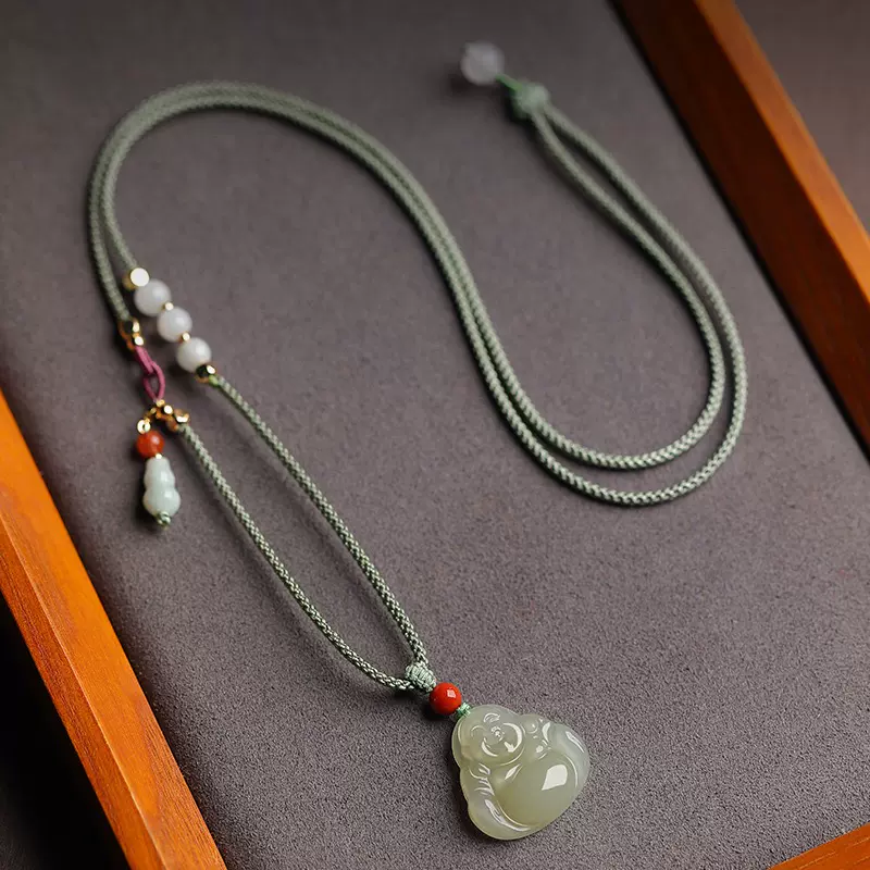 大珍品 和田玉細密彫 彌勒仏 吊墜 根付 裝身具 佩戴物 飾品 稀少 和田玉大佛公-和田玉大佛公促销价格、和田玉大佛公品牌- 淘宝