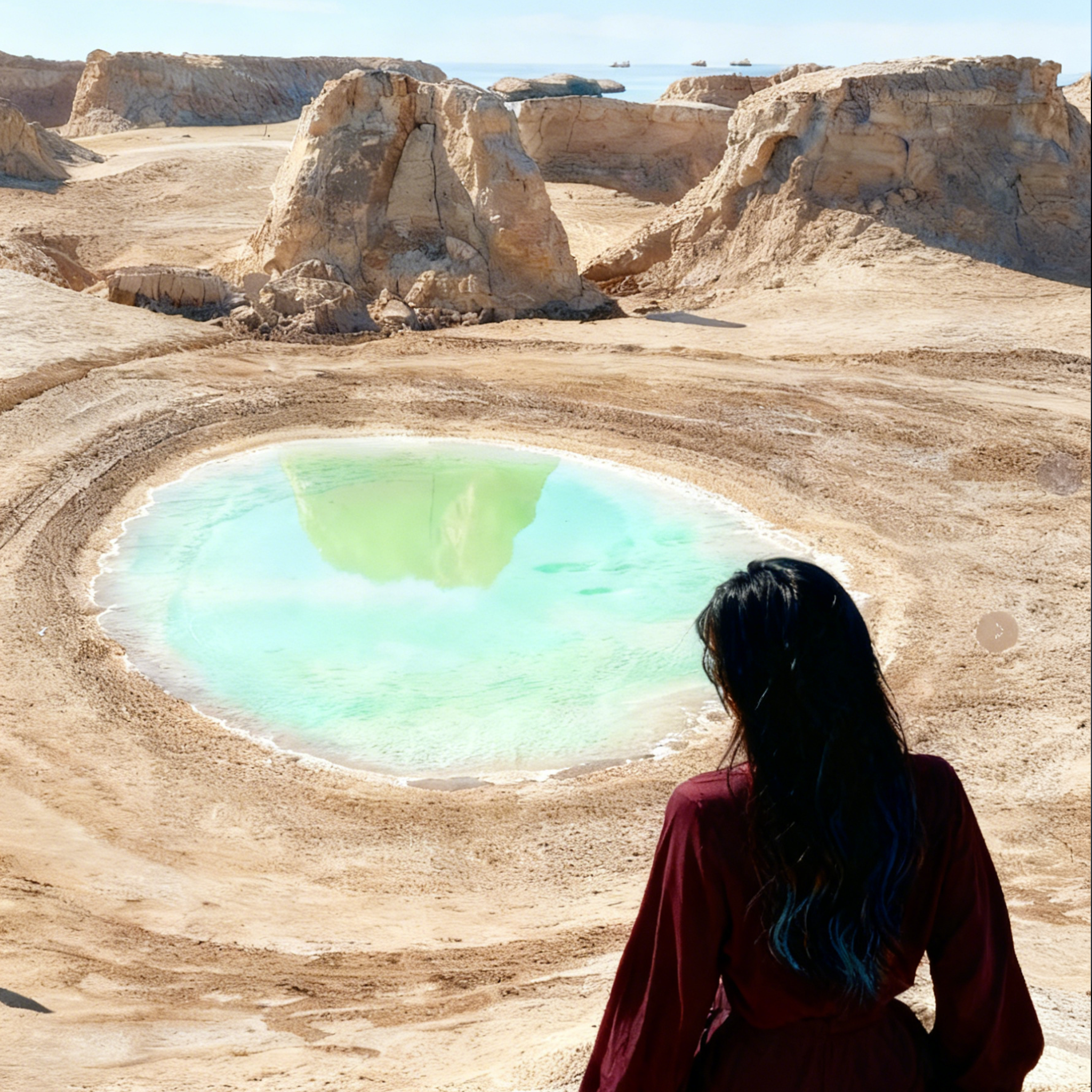 敦煌格尔木旅游 黑独山大柴旦翡翠湖水上雅丹察尔汗盐湖二日游