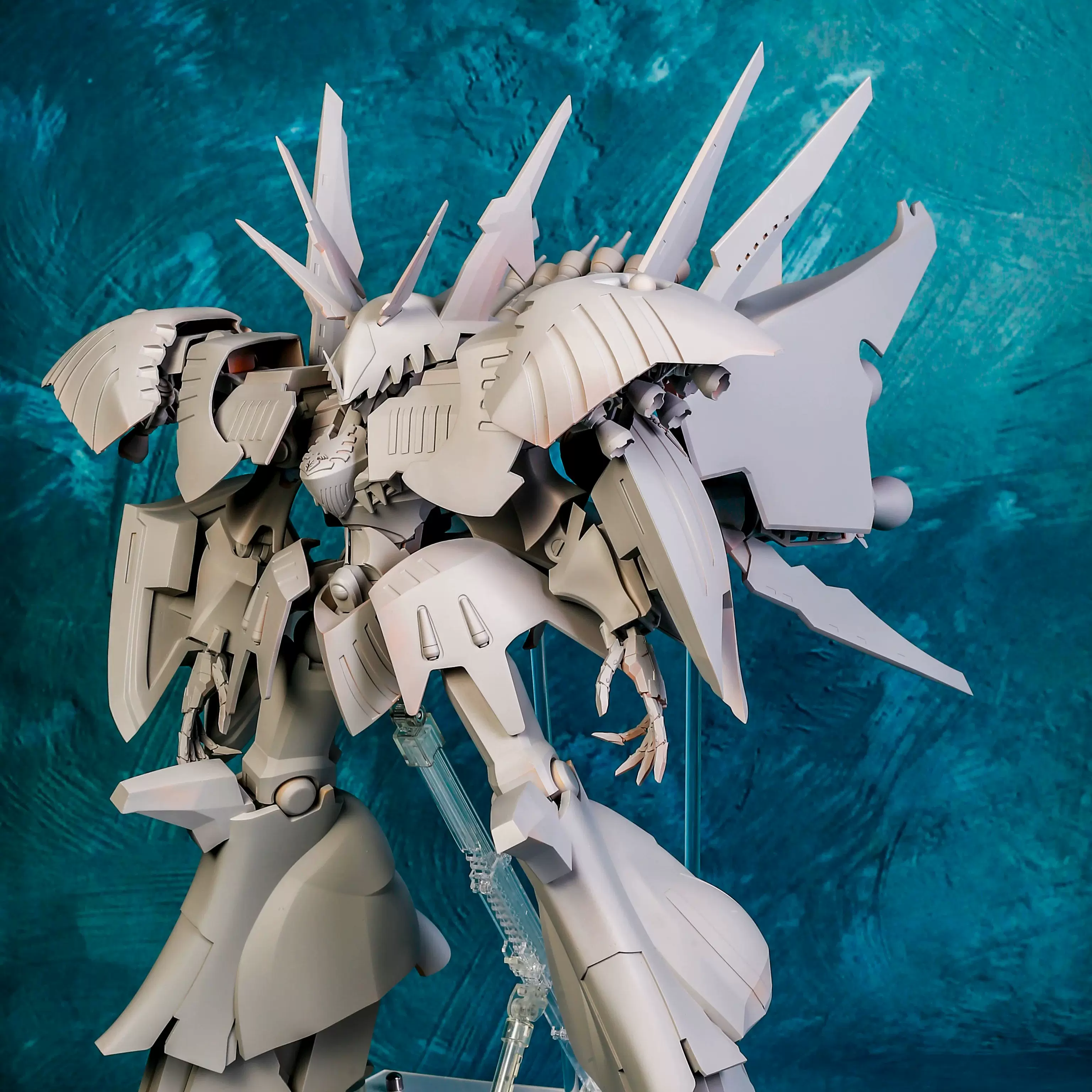 飛龍132 鎚子喵1比144 NZ-333 α·瓦索龍逆襲夏亞巨型MA 全GK白模