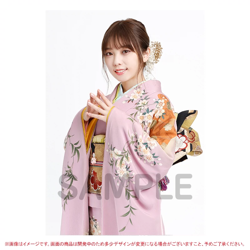 乃木坂46 2021 成人式生写真与田祐希早川聖来-Taobao