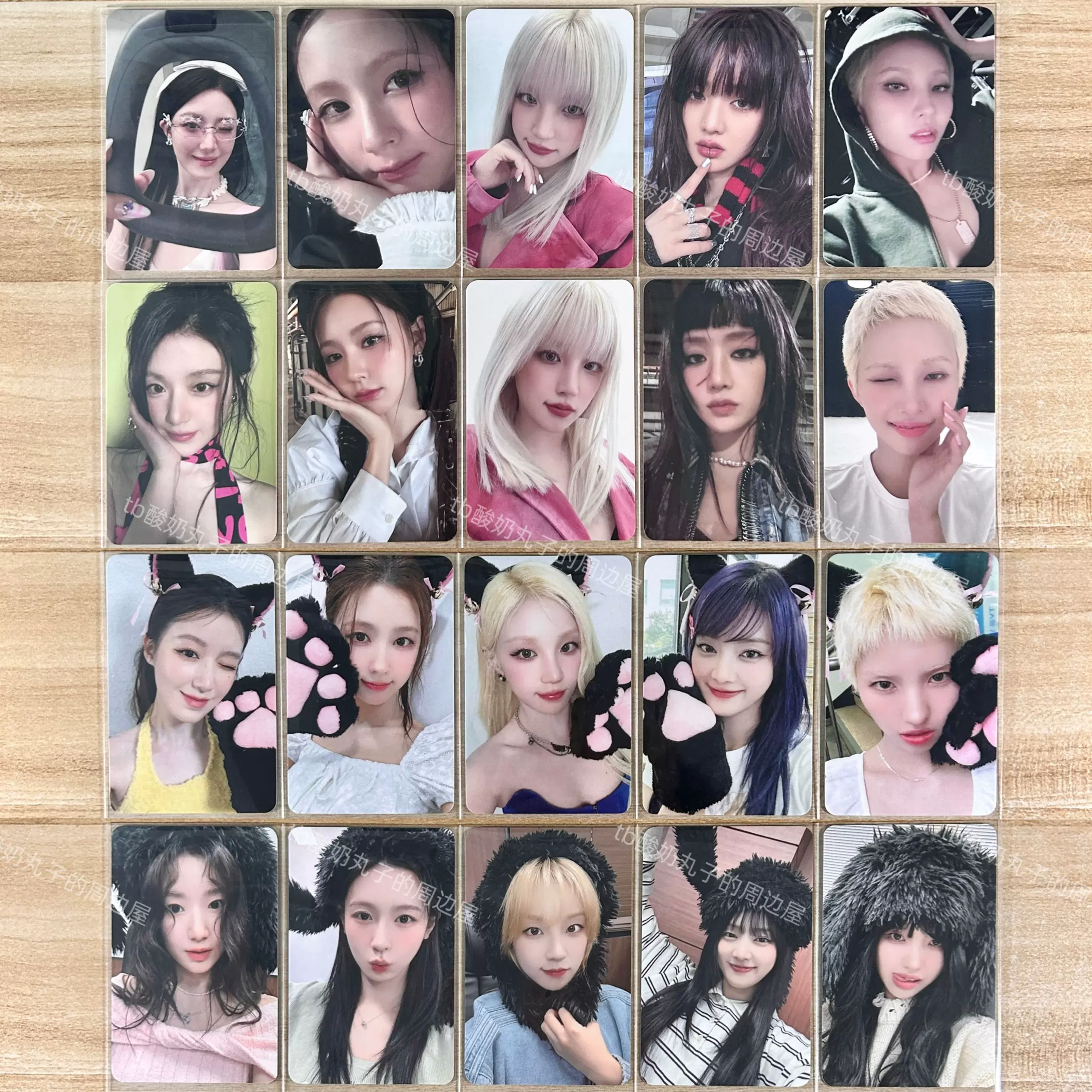 G)I-DLE I-DEL mini8 kpopmerch 特典 5枚セットB G)I-DLE I-DEL mini8