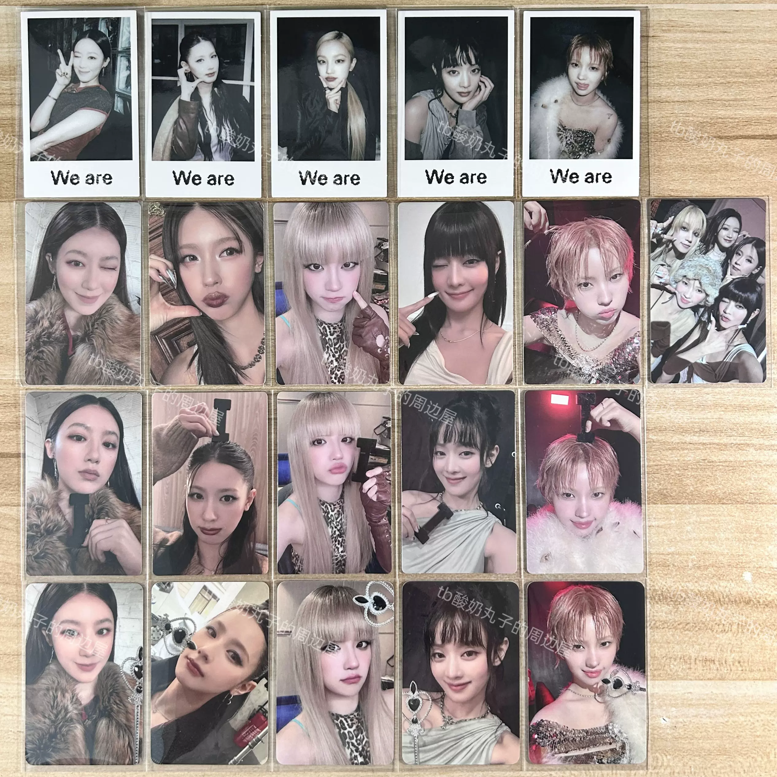 G)I-DLE正版小卡wvs/hl特典卡gidle mini8 Good Thing