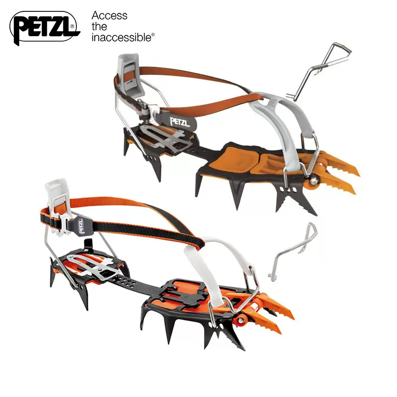 攀索Petzl LYNX攀登高海拔U034攀冰爪立齒半卡全卡冰爪模塊化T24-Taobao