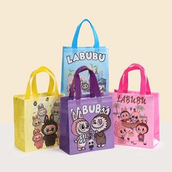 Labubu Cartoon Gift Bag, Tote Bag, Non-Woven Bag, Eco-Friendly Shopping Bag, Storage Bag