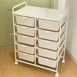 Drawer Children's Toy Storage Rack Living Room Floor-Standing Snack Storage Cabinet Baby Stroller Storage Shelf