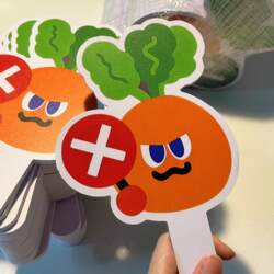 New Mayday Double-Sided Creative Cute Cheering Sign, Travel Check-In Photo Prop