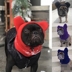 Universal polar fleece accessories cute hat pullover