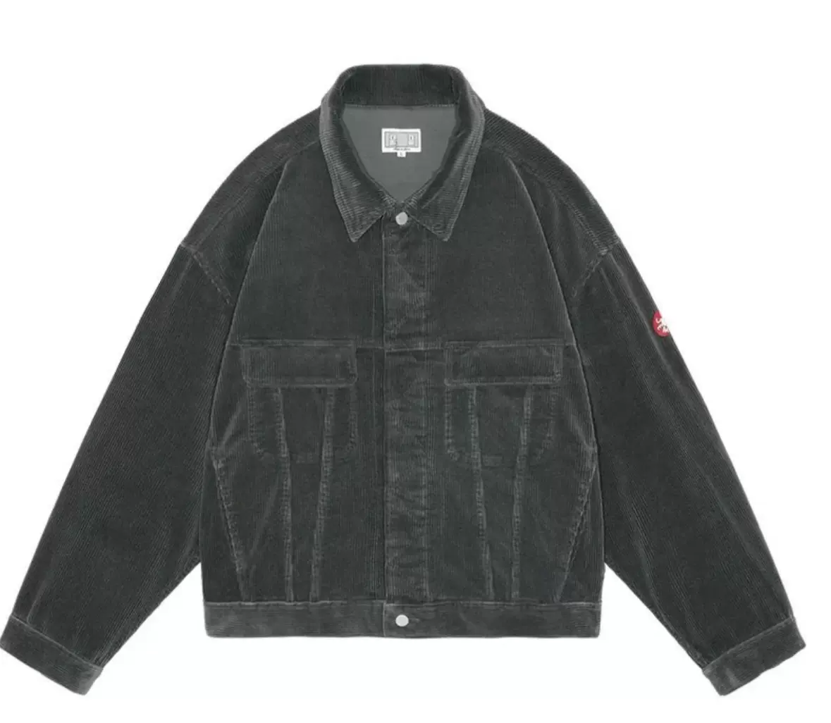 C.E Cav Empt Wide Rib Cut Heavy Hoodie - Black – Goodhood C.E Cav Empt Wide Rib Cut Heavy Hoodie - Black – Goodhood