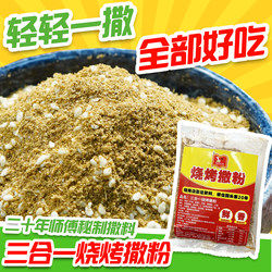 Guangxi's Secret Recipe Three-In-One Barbecue Seasoning Powder with Cumin, Sesame, and Chili for Commercial Use
