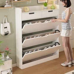 Shoe Cabinet for Home Entrance, Entryway Shoe Rack, Integrated Cabinet, 2025 New Model, Ultra-Thin Storage Cabinet, Hallway Shoe Rack
