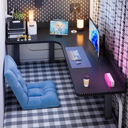 Bed Corner Computer Desk, Desktop Bedroom Home Study Desk, College Dormitory Essential, Bed Desk, Gaming Desk