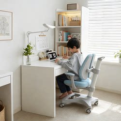 Corner Desk Bookshelf Bookcase Integrated Table Bedroom Study Table for Primary and Secondary School Students Home Corner Desktop Computer Table