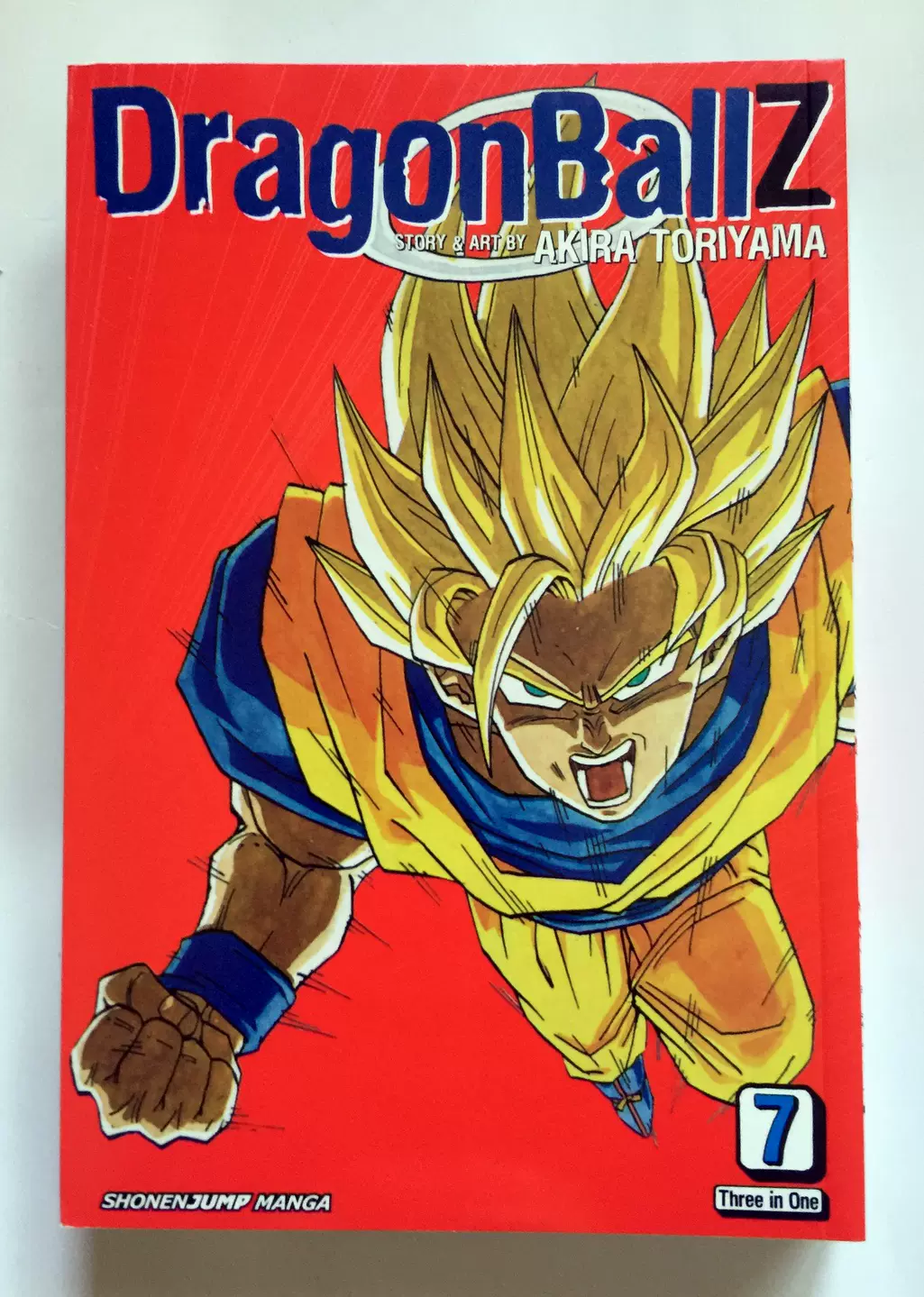 日本英文漫画Dragon Ball Z Vol 7 七龙珠Z老版合订集七-Taobao