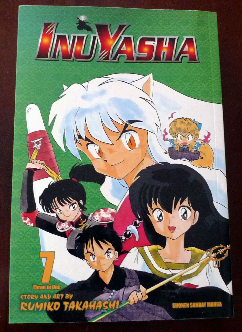 日本英文漫画Inuyasha Vol 7 犬夜叉合集7-Taobao