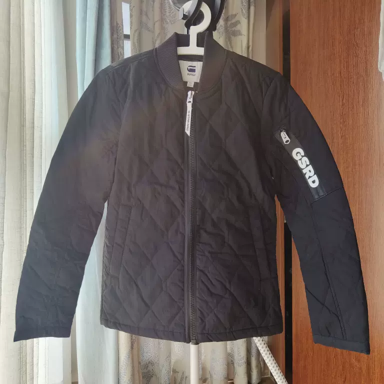 G-Star】GStar Batt-R Quilted Overshirt, 工装薄棉衣