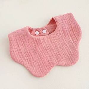 
New 360-degree petal bibs for infants and toddlers, children's saliva wipes, baby class A pure cotton gauze baby bib supplies