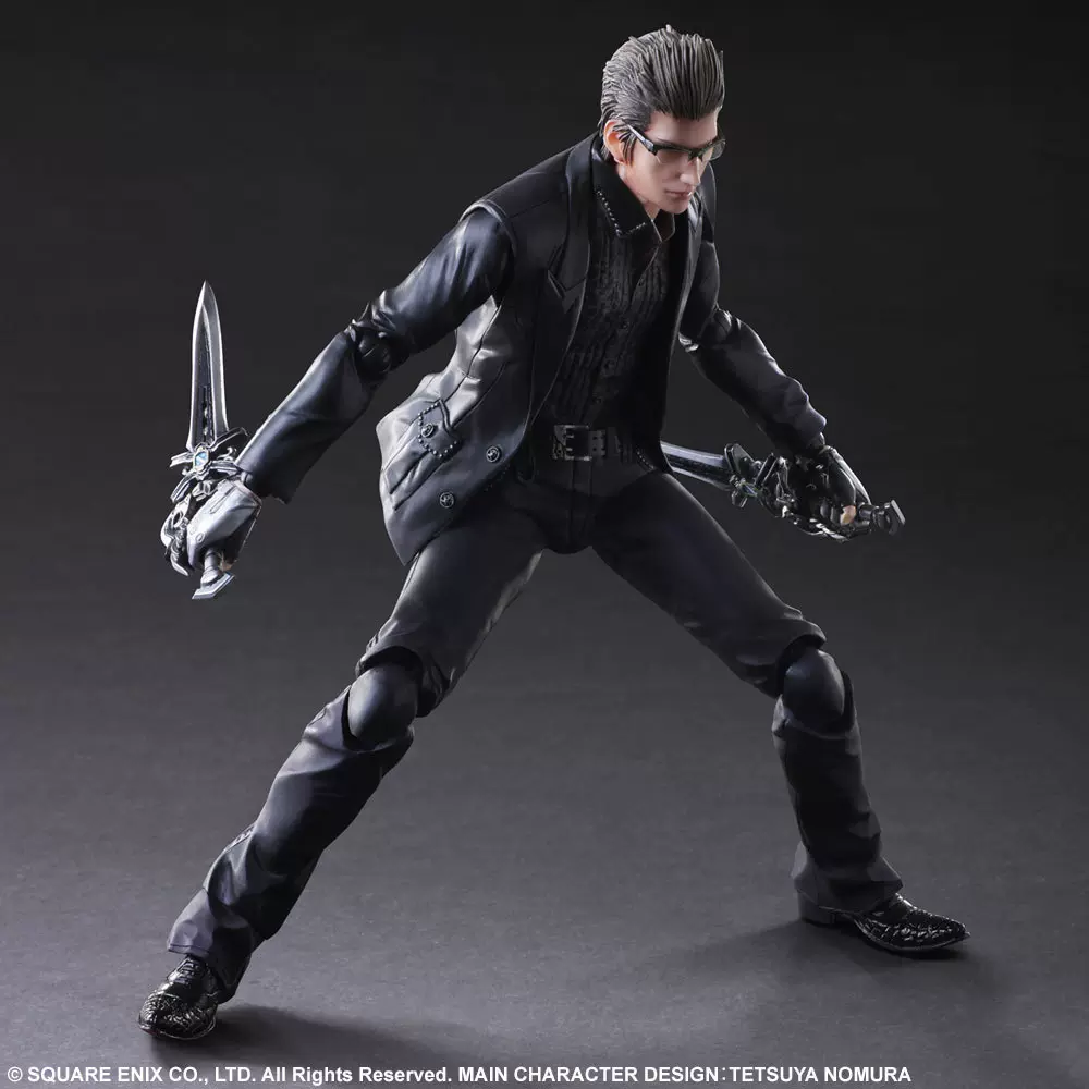 pa改playarts改 最终幻想15王者之剑 伊格尼斯ignis 可动手办模型