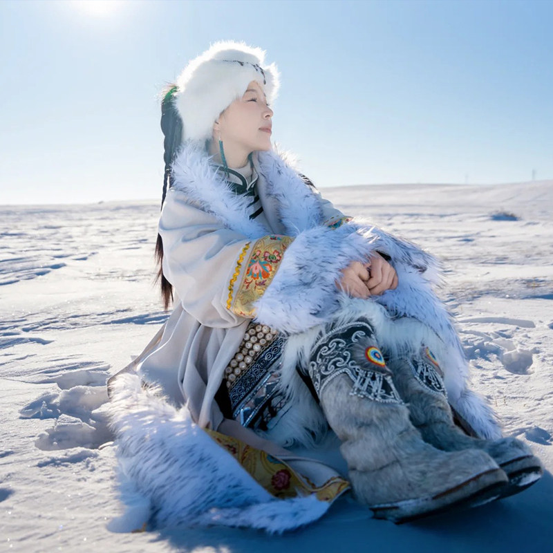 冬季呼伦贝尔大草原6天5晚纯玩私家小团 滑雪骑马驯鹿内蒙古旅游