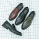 
Fashion selection of large size fashion versatile bean shoes with one foot, love shoes, fashionable men's leather shoes breathable dad