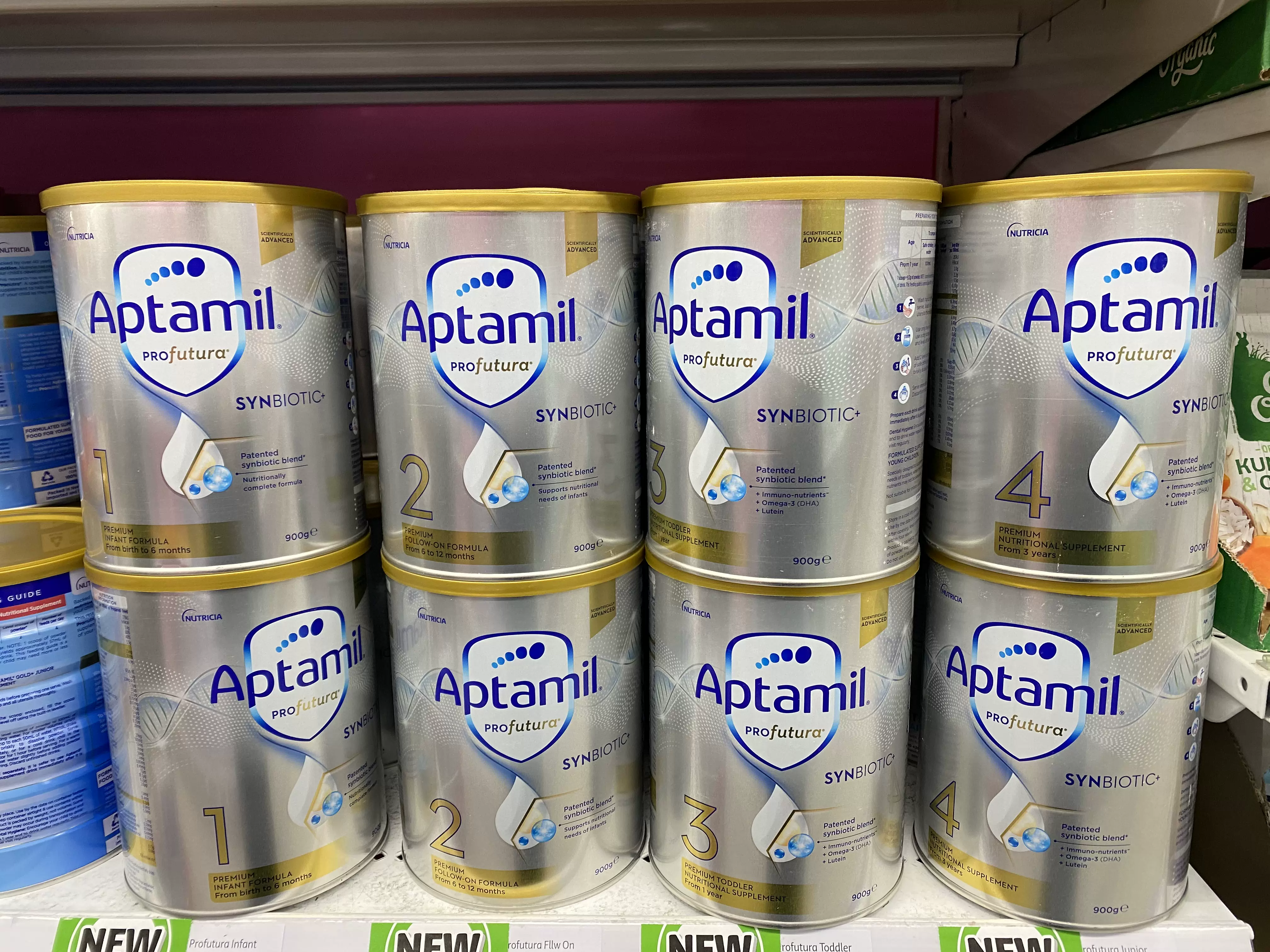 aptamil pro futura可瑞康爱他美3段三段白金铂金装奶粉