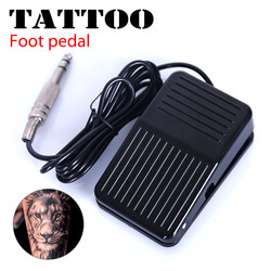 Black Lightweight Tattoo Machine Foot Pedal Switch Tattoo Power Supply Foot Pedal Green Foot Pedal Sensitive Durable