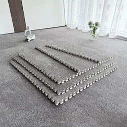 Large Short-Pile Patchwork Floor Mat Carpet for Bedroom, Living Room, Large Area Full Floor Covering, 60*60cm