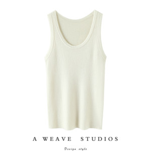 
So comfortable! A top-notch worsted vest for all seasons~Pure cashmere vest for women with cashmere sweater suspenders