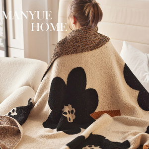 Cabinet Nordic INS Wind A category A sofa cover blanket bedroom tail blanket office air -conditioned lunch bed blanket sofa blanket