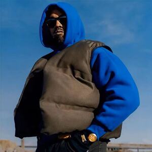 CPFM LOWNN Kanye Kanye Kanye style KANYE American high street winter thickened down cotton vest vest jacket men