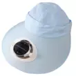 nón bảo hộ công trình Mũ quạt năng lượng mặt trời làm việc cho nam và nữ trong mùa hè chống nắng ngoài trời cho bố mẹ trong nhà kính có quạt điện để hái trà mũ sạc non bao ho lao dong Mũ Bảo Hộ