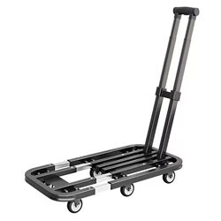German Imported Trolley, Handcart, Transport Cart, Flatbed Cart, Trailer, Foldable Delivery Cart, Household Hand-Pulled Cart