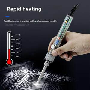 
Official genuine Huanghua 907S three plug dual potentiometer version adjustable temperature soldering iron life constant temperature adjustable temperature