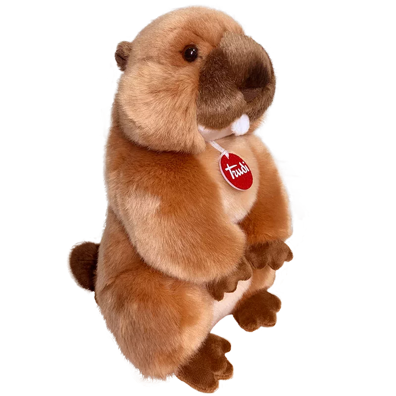 Trudi意大利土拨鼠公仔28cm大毛绒玩偶Matt仓鼠儿童生日礼物