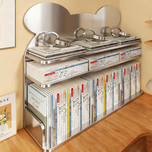 
Desktop bookshelf subject classification storage rack student book storage rack desk multi-layer organizing rack simple small bookcase