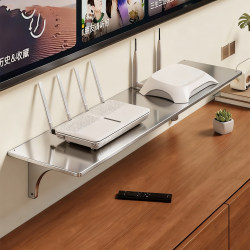 Set-top box camera storage rack monitoring storage rack