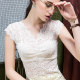 2025 summer lace base shirt for women v-neck slim mesh sexy fashionable women's T-shirt sleeveless hollow vest