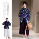 Printed shirt with no vines and no branches, long-sleeved tops, cardigan, pure cotton loose slim and literary shirt in spring