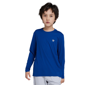 
Nuoshilan children's quick drying clothes summer boys and girls running and quick drying medium-sized children's parent-child sports training suit long-sleeved T-shirt