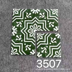 New Nordic Style Printed 300X300 Small Floral Tiles for Kitchen, Bathroom, Balcony Wall Tiles, Non-Slip Floor Tiles
