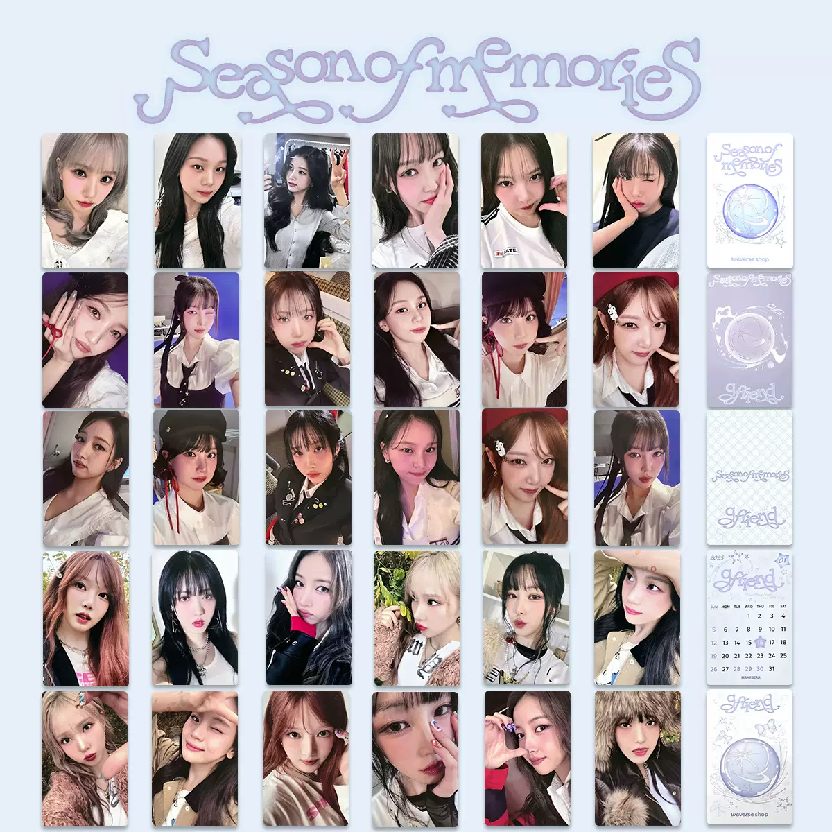 GFRIEND 10th Anniversary 入場特典　トレカ　ウナ　台北 GFRIEND 10th Anniversary 入場特典 トレカ ウナ 台北 💜GFRIEND