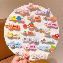 Children's Zootopia Hair Accessories for Little Girls, Cute Judy Side Bangs Clip, Baby Hair Clip That Doesn'T Damage Hair, Hairpin Headwear