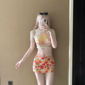 
AYSTUDIO2025 new bikini sexy pure lust style small breasts push up hot spring vacation beautiful swimsuit for women