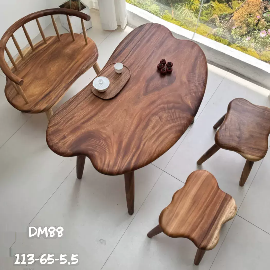 金丝楠木大板茶桌黄金樟黄花梨大板桌原木茶台实木茶板桌面1米8 2