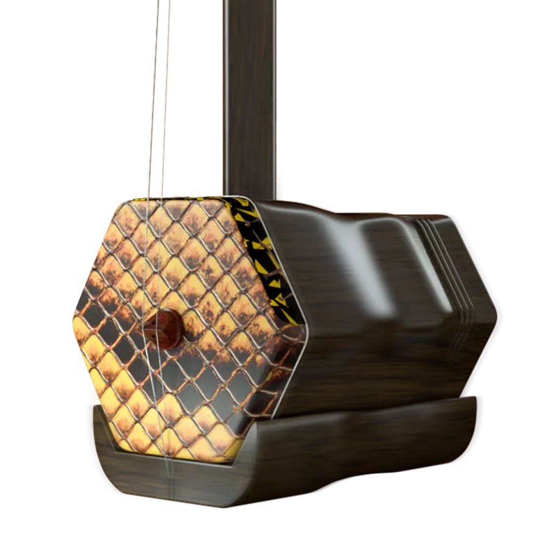 聞韶四星小葉紫檀二胡樂器成人演奏專業龍膜二胡蘇州二胡廠家直銷